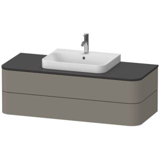 Столешница Duravit Happy HP031KM8080 130 см графит